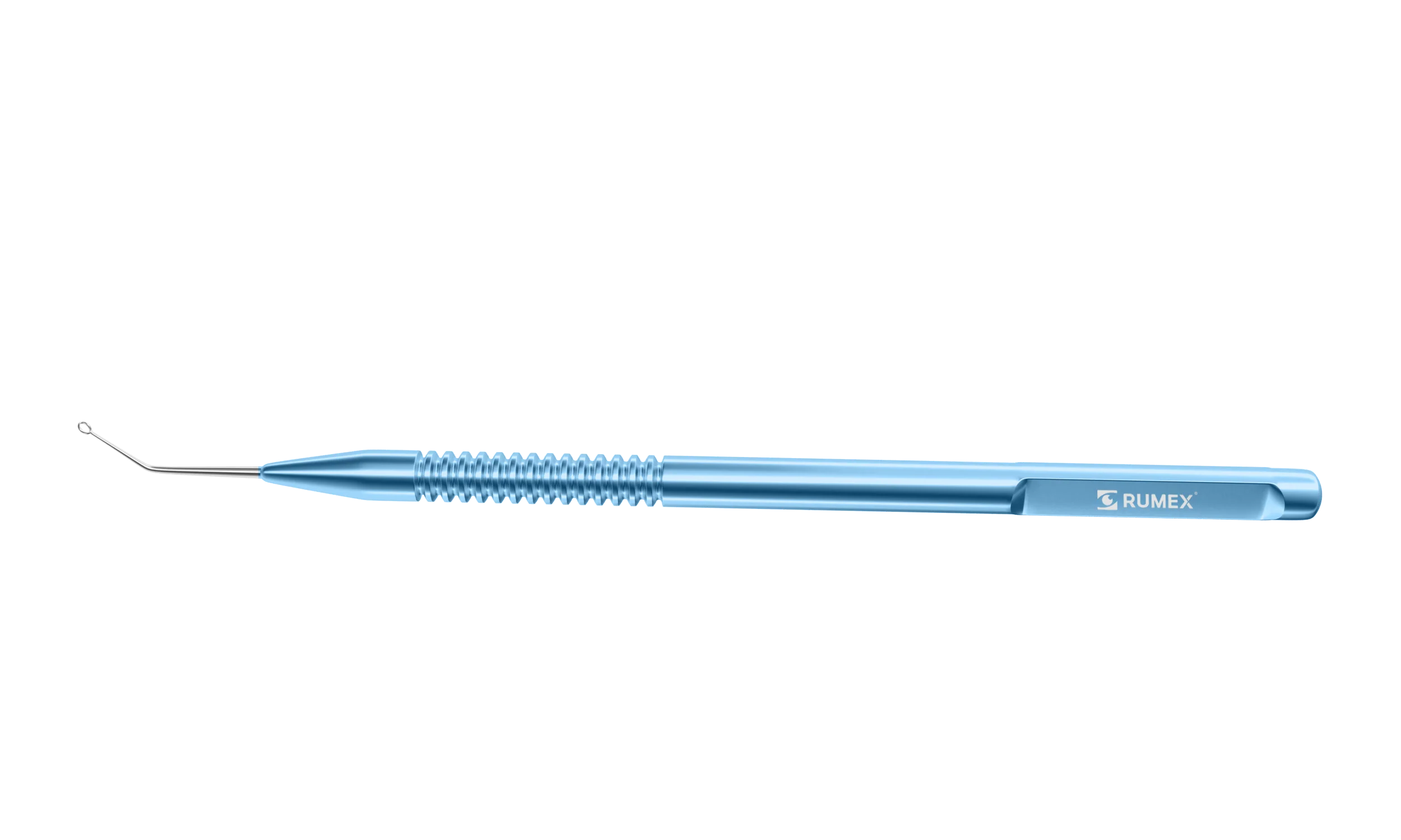 7-101 Anterior/Posterior Capsule Polisher, Angled 135°, Length 120 mm, Round Titanium Handle