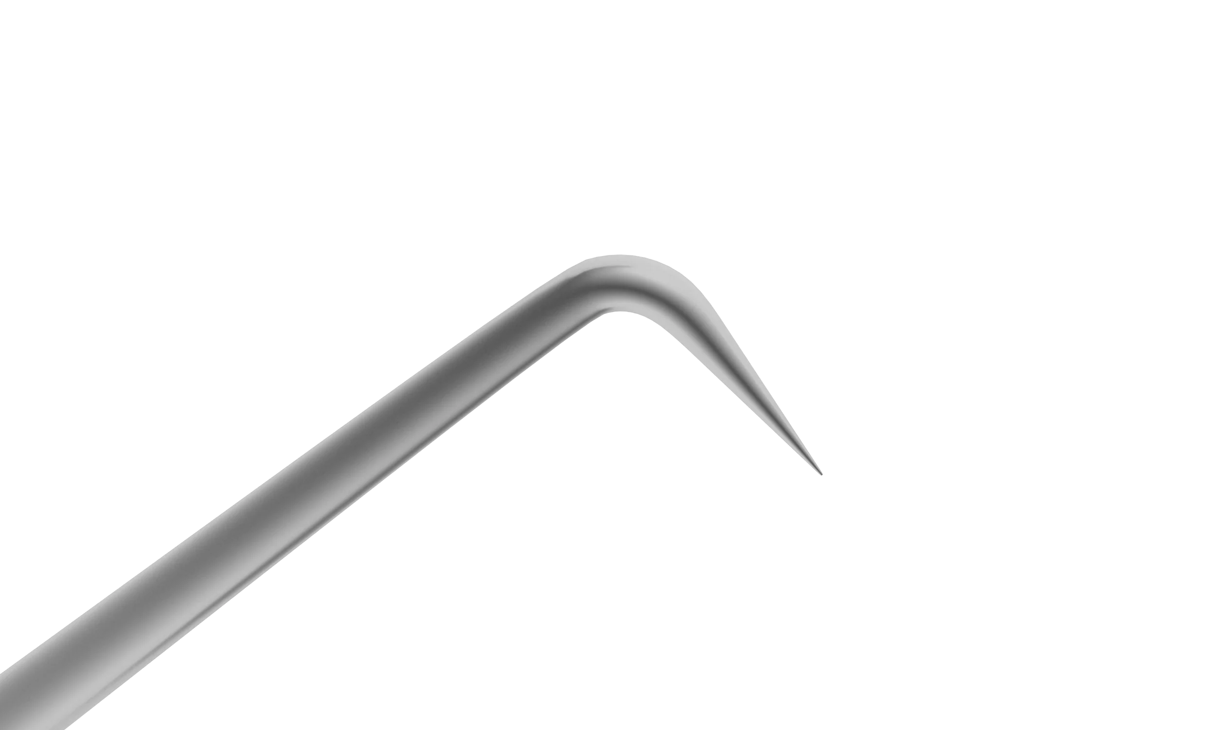 7-127S Chang Chopper, Double-Ended, RHD, Round Handle, Length 125 mm, Stainless Steel - Image 3