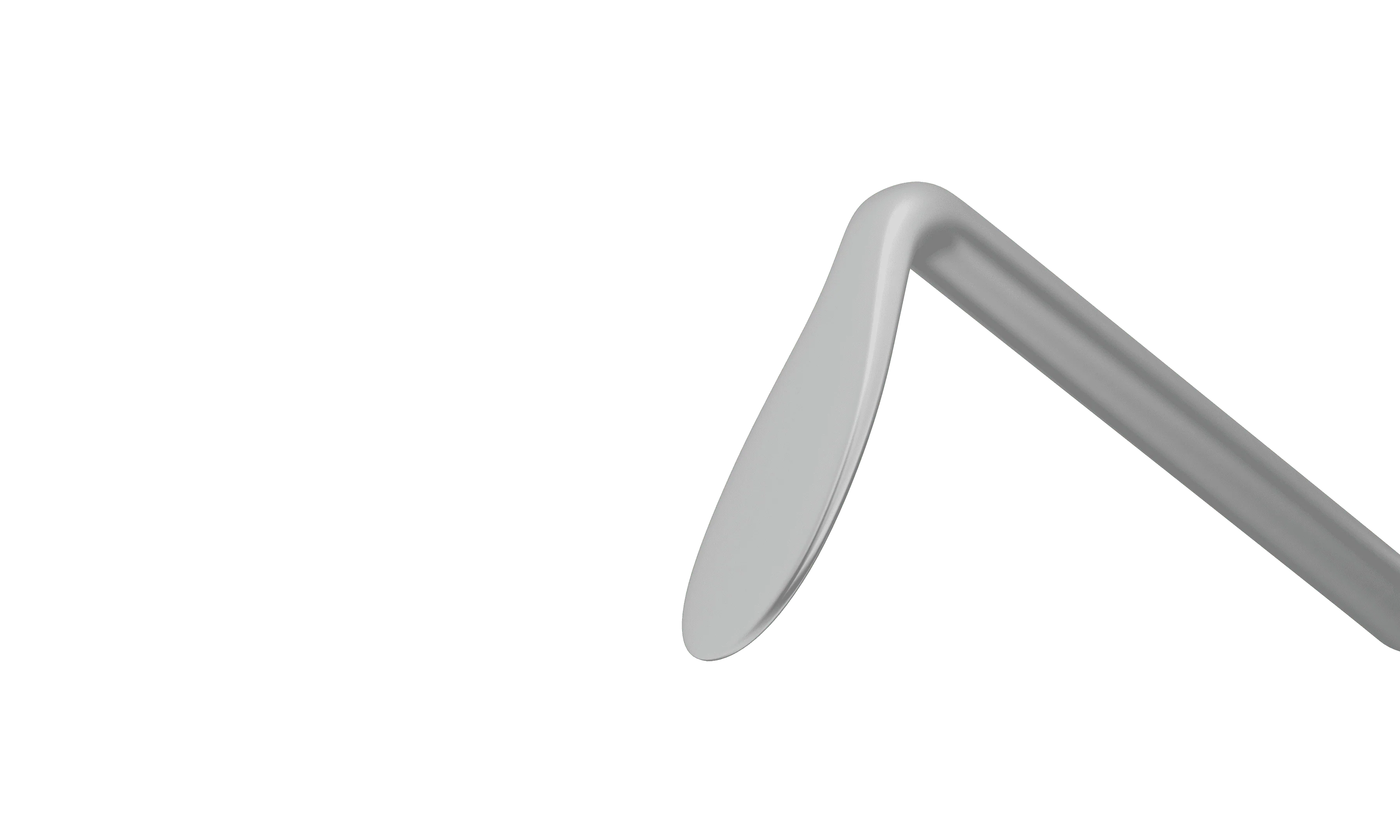 7-128 Quick Chopper with Rounded Edge, RHD, Round Handle, Length 120 mm, Round Titanium Handle - Image 3