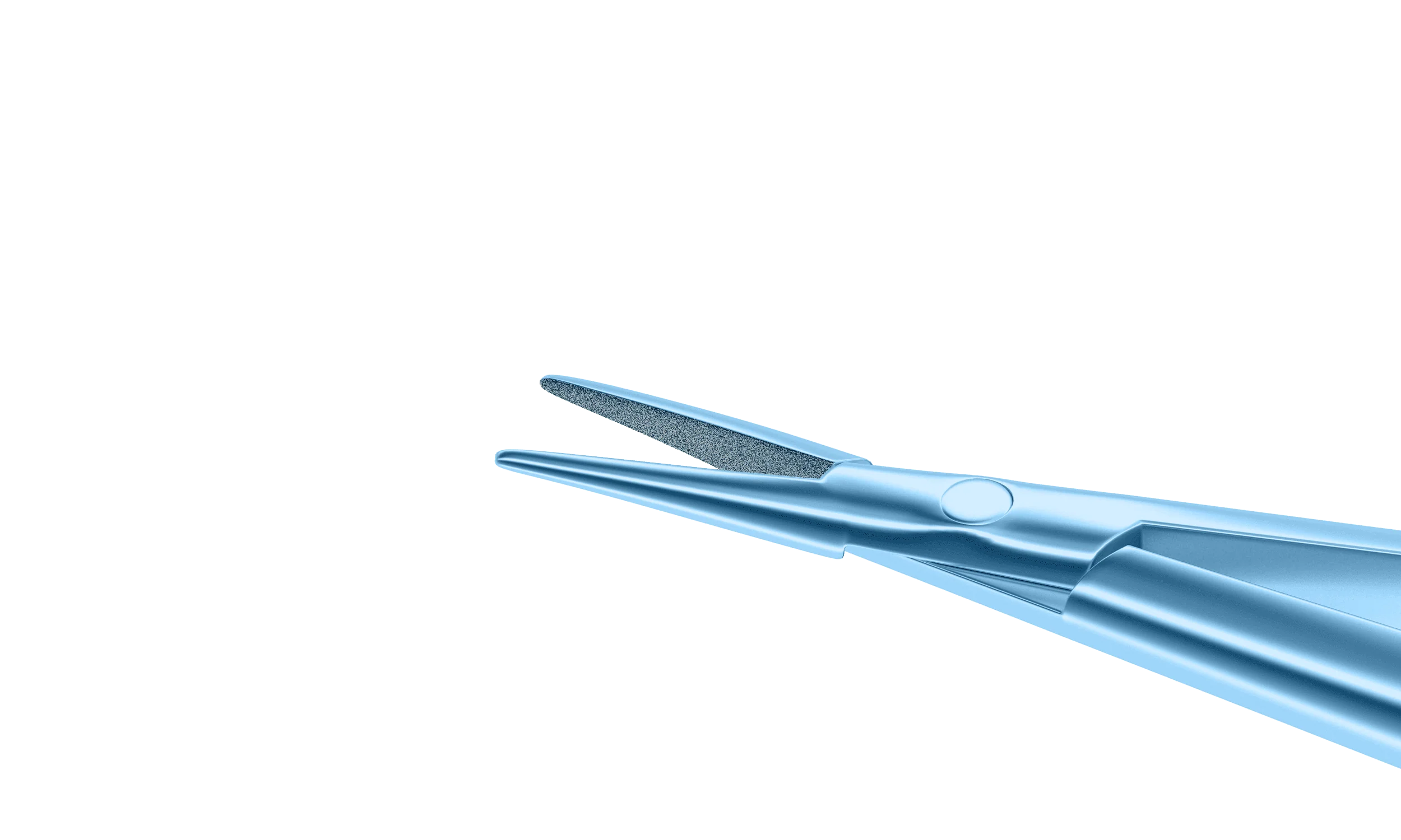 8-0921T Castroviejo Needle Holder, Straight, with Lock, 13.50 mm Delicate jaws, Length 122 mm, Titanium - Image 2